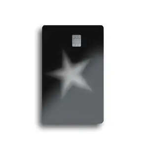 Neon Starburst Card Skin (BLACK)