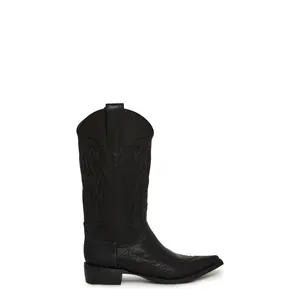 Femme Revolt Cowboy Boots - Black