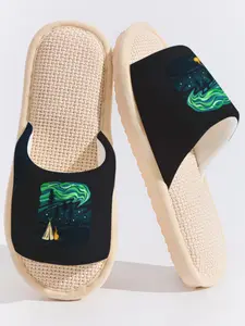 Aurora Camping Starry Tent Slippers Cloud-Feeling Healing Natural Outdoor Vibe Indoor Outdoor Aurora Traveler & Outdoor Lover Must-Have