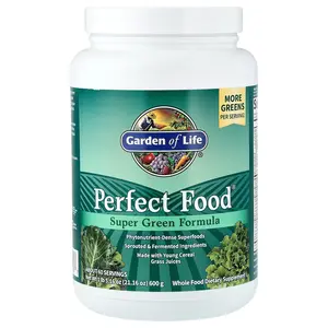 Garden of Life Perfect Food®, Super Green Formula, 21.16 oz (600 g)