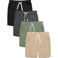 Black, Dark Gray, Olive Green, Khaki