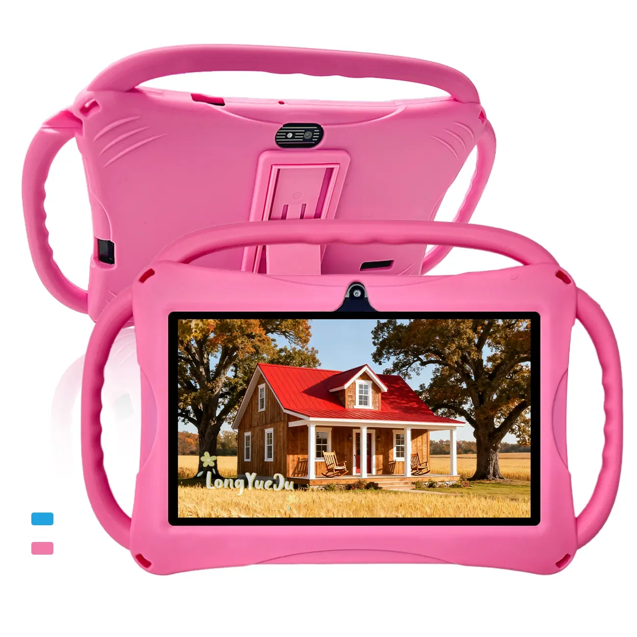 7 Inch Portable Android Tablet, Smart Toy with Parental Control, HD Screen, Multiple Learning Apps, Dual Camera, Rechargeable Learning Tablet, Childrens Tablet, Toddler Tablets, Kids Tablet, Christmas Gift