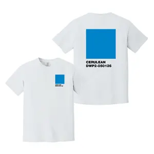 Cerulean Blue DWP2 White Comfort Color T-Shirt