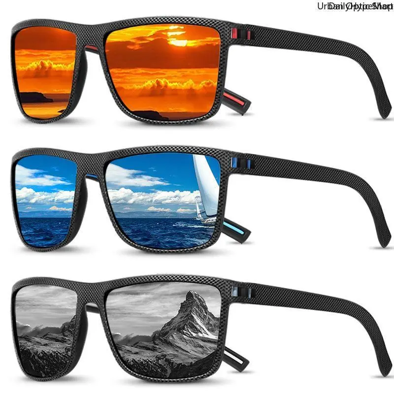 Men's 3-Pack Tac Polarized Outdoor Sport Sunglasses - UV400 Protection Fashion Accessory for Fishing, Hiking