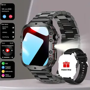 Durable Outdoor LED Smart Watch - Wireless Calling & Support Call Function, Multiple Sports Modes for Outdoor Sports, Sedentary Reminder & Message Push, Information Alerts & Weather Alert, TFT Display & Alarm Clock, Smartwatch With Calls