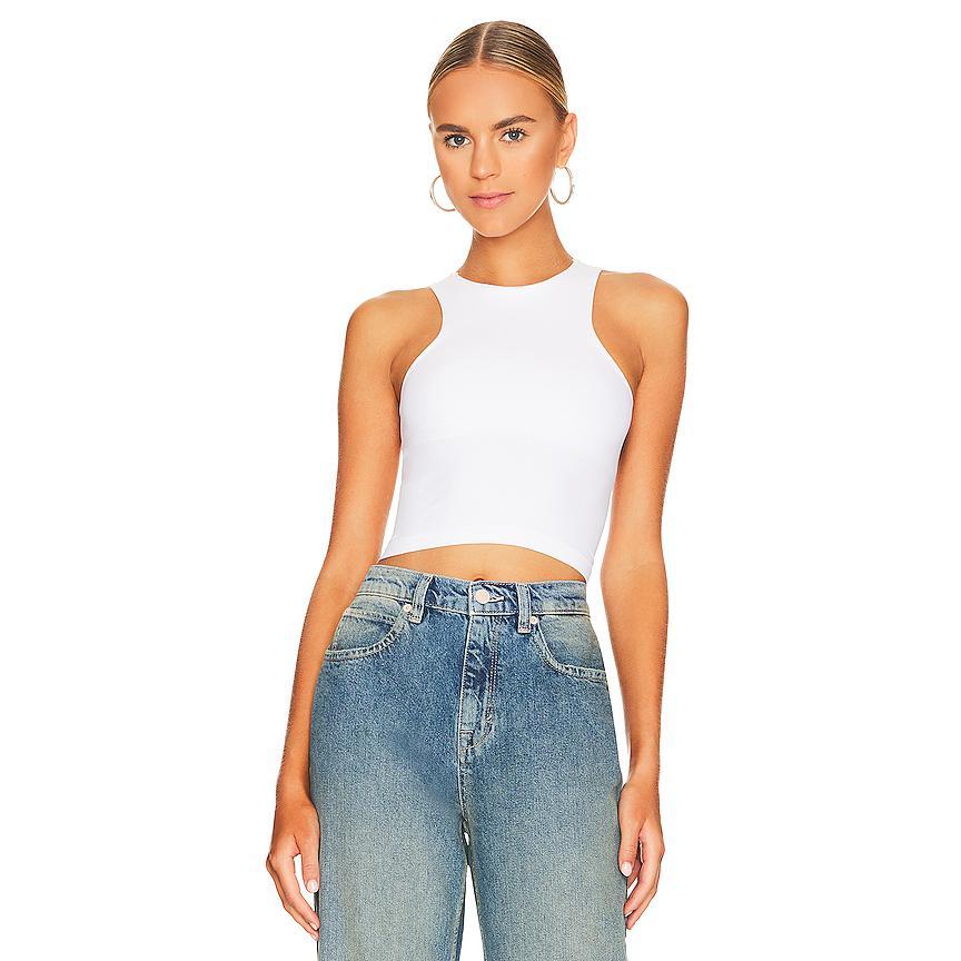Free People Clean Lines Cami in White