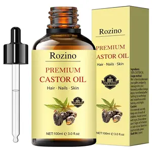 Castor Essential Oil, Moisturizing Hair & Nail Care Oil, Hair & Scalp Care Product for Women & Men