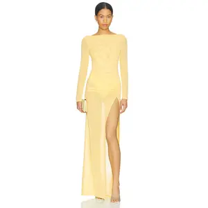 NBD Amalya Maxi Dress in Yellow