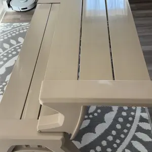 Product Review of Convert-a-Bench Gen II XL Designer Series Bench-to-Table  Modern Outdoor Patio Furniture Stool Chairs from E**a