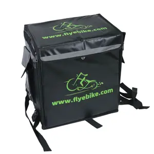Fly E-Bike Insulated Delivery Bag + Waterproof + Thermal Insulation + Large Capacity for Food and Beverages