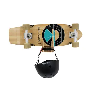 Bamboo Skate & Snowboard Wall Rack