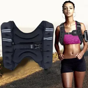Adjustable 5KG weighted vest, unisex universal fit, helps improve physical strength while walking, running and exercising daily