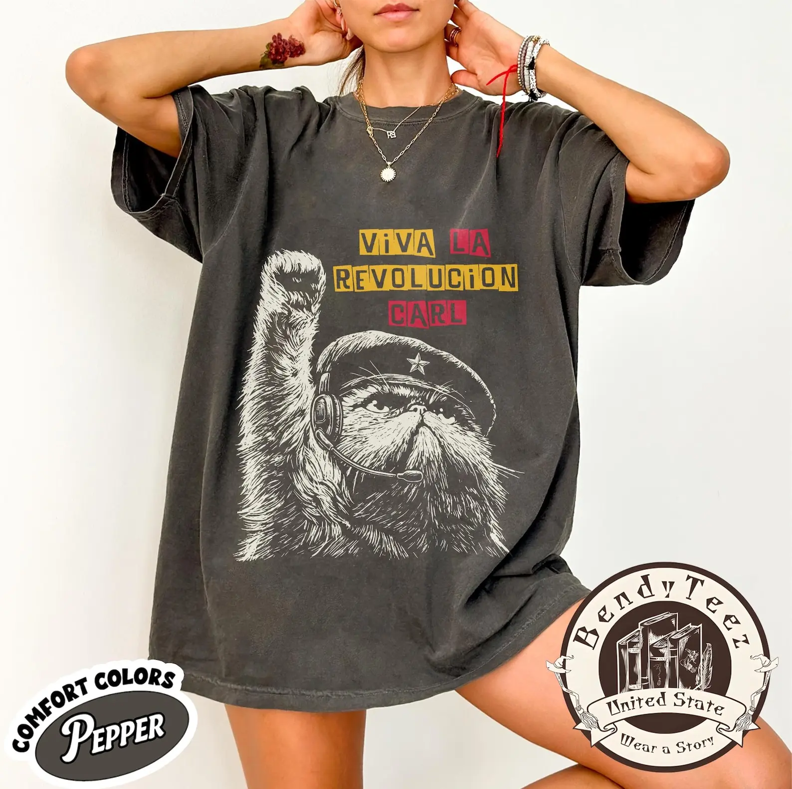 Comfort Colors Viva La Revolucion Carl Shirt, Funny Revolutionary