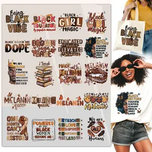 20 sheet DTF Transfer for Ready to Press, Black History Month Ready to Apply for Heat Press, Juneteenth DTF Prints