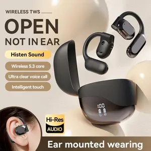 M62 Stereo Audio Wireless Earphones with Bass Enhancement Function, Comfortable To Wear, Ergonomic Design, Not Easy To Fall Off, Long Battery Life, Intelligent Noise Cancelling Sports Earphones, Easter Gift, # Springtok