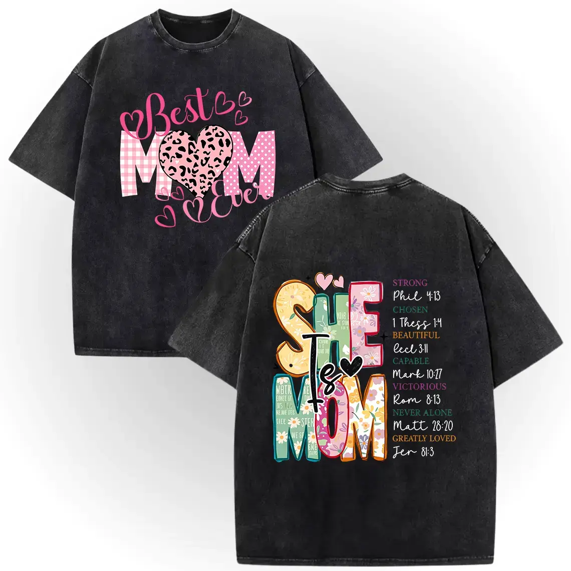 Vintage Wash Tired Mom Club Tee – 100%25 Cotton Double-Sided Print, Motherhood Ransom Letter, Leopard Print, Colorful Mom Life. Perfect Mothers Day Gift for Mom Wife # TikTokMadeMeBuyIt # GiftIdeas # GiftForHer