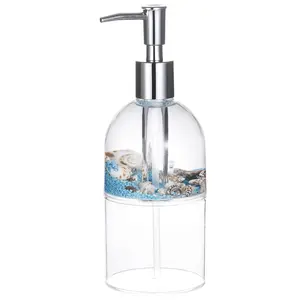 Locco Decor Acrylic Liquid 3D Floating Motion Bathroom Kitchen Soap Dispenser