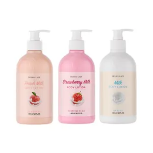 [Derma Lady] Strawberry Peach Milk Body Wash and Lotion