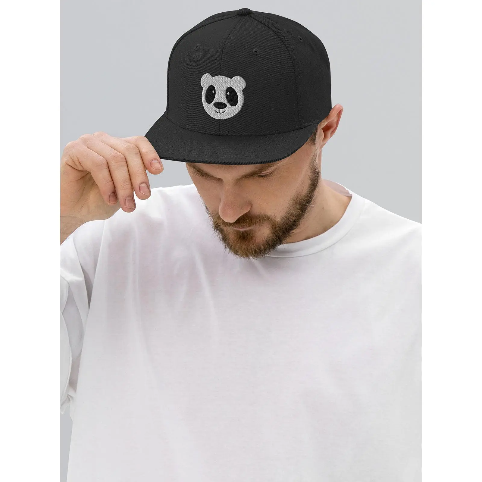 Panda Snapback Hat
