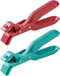 Hot Plate Gripper, New Hot Plate Grippers Tongs, Anti Scald Bowl Holder Clip, Bowl Dish Plate Grabber Clips Tongs Clamp Holder, For Air Fryer & Food Steamer & Oven & Microwave Oven (2 All)