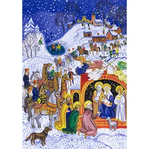 The Nativity (413 Pieces) Wooden Christmas Jigsaw Puzzle