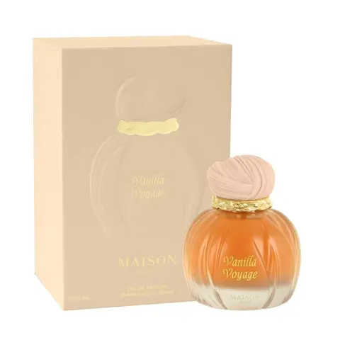 GULF ORCHID Vanilla Voyage Aromatic Unisex Daily Wear Fragrance by Maison Asrar, 100ML Jasmine Blend, Warm Sweet Floral Scented Gourmand Perfume, Aromatic Unisex Fragrance, Floral Scented Perfume