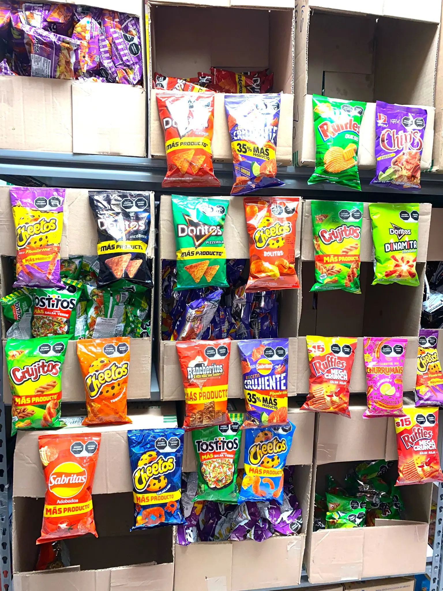 WHOLESALE Mexican Chips - 100 Individual Bags of Sabritas, Mexican, Papitas WHOLESALE Mexican Chips - 100 Individual Bags of Sabritas, Mexican, Papitas