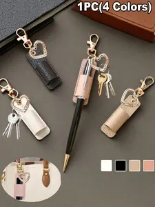 Heart Shape Spring Clip Keychain for Nurses, Practical Gift for Makeup Artists, Lipstick and Key Holder, Perfect Holiday Gift for Teachers and Healthcare Workers