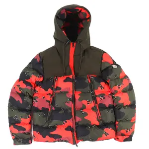 Pre-owned MONCLER Nylon Small Leather Goods EYMERIC Down Hooded Jacket