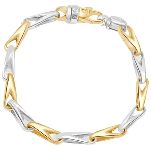 Men's Seed Link 14k Gold (30gram) or Platinum (48gram) 6mm Bracelet 8.5"
