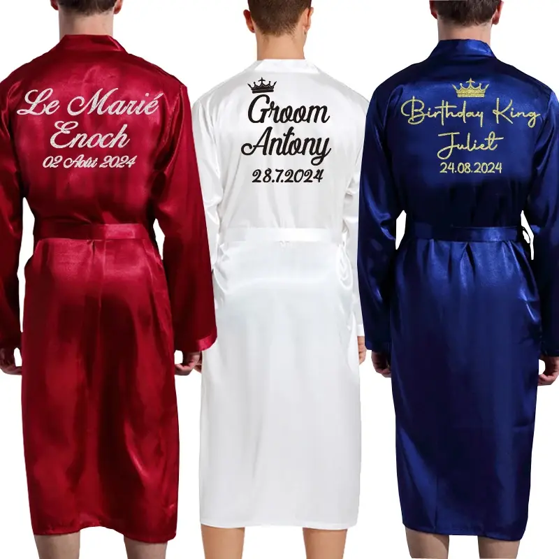 Men Kimono Customized Name and Date