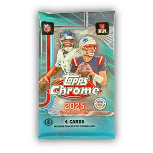 2025 Topps Chrome Football Hobby PACK