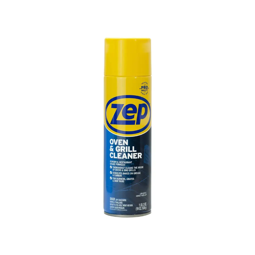 Zep Enforcer ZUOVGR19 19oz Foam Cling Fresh Grease Cutter Foaming Oven Cleaner - Heavy-Duty Degreaser Oven Cleaner, Multi-Surface, Ready-to-Use Spray-Based Stainless Steel Kitchen Household Cleaning Solution, Multi-Surface Oven Cleaners