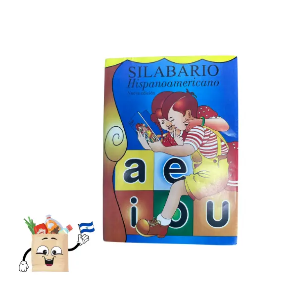 Silabario Hispanoamericano - ABC's Book for Learning with Colorful Letters and Fun Illustrations