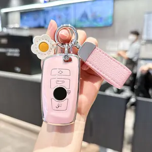 Soopcase for BMW Key fob Cover. Advanced Soft TPU Key Box Is Compatible With X1 X3 X4 X5 X6 1 2 4 5 6 7 M3 M5 M6 GT3 GT5 G30 f10 f15 f16 f20 Key