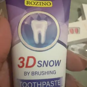 Purple Toothpaste, Long-Lasting Refreshing Breath Formula, Daily Dental Care for Men and Women, Fluoride Free Oral Care Toothpaste