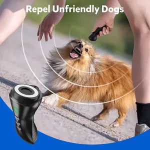NEW 3 Mode Rechargeable Ultrasonic Anti Barking Device Outdoor Indoor Dog Training Bark Control Stop Barking Pet Behavior Corrector