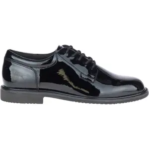 Bates Sentry Lux E07851 Womens Black Wide Oxfords & Lace Ups Plain Toe Shoes