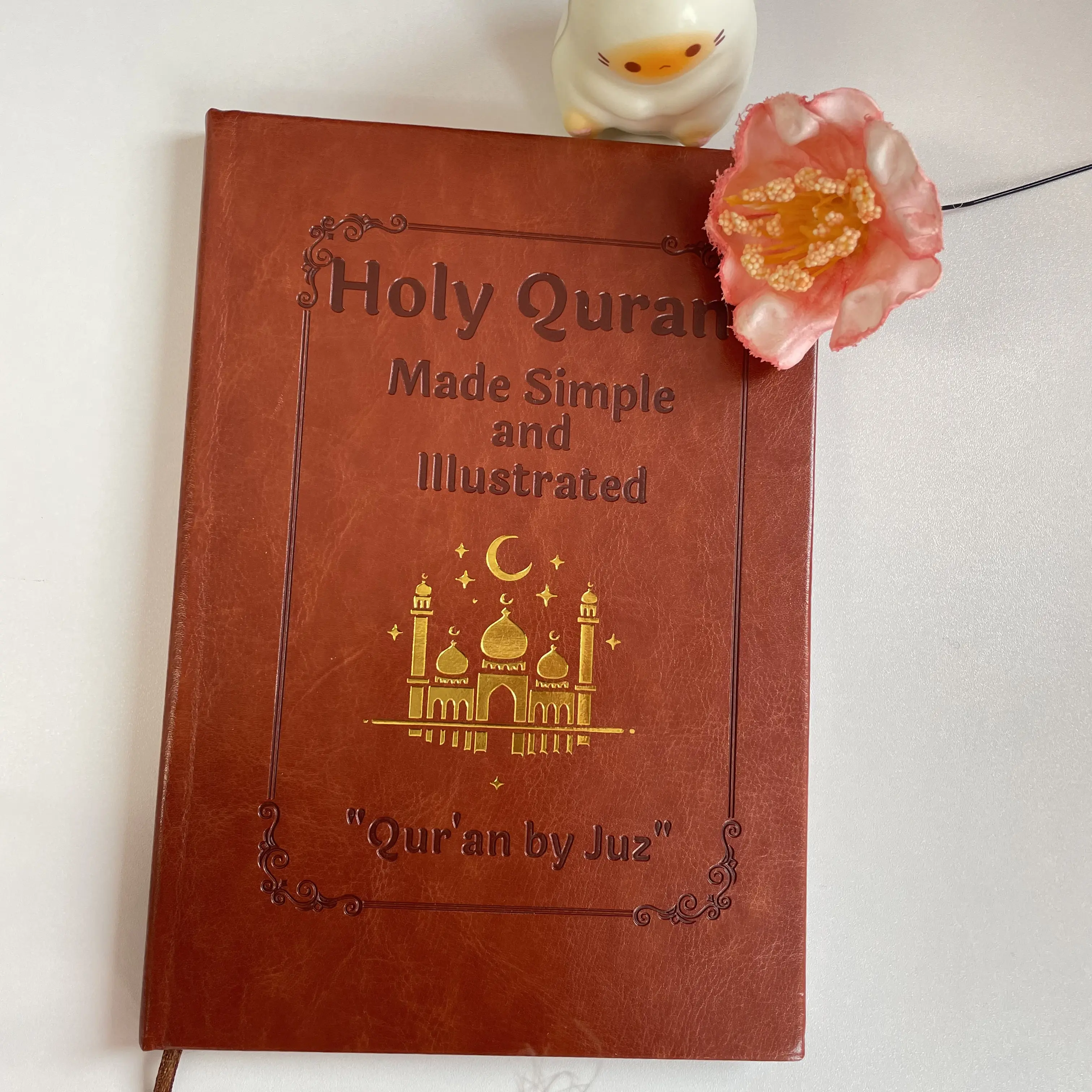 The Quran Journey notebook- Holy Quran Made Simple and Illustrated, Quran Study Guide All 114 Surahs,Illustrated Tafsir & Complete Quran Summary