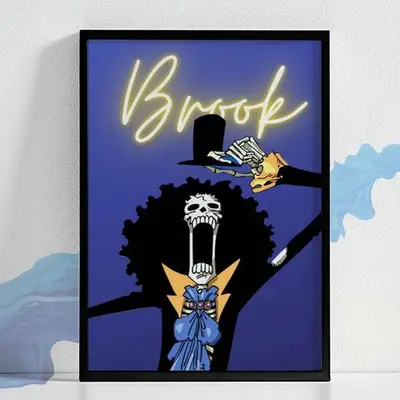 One Piece Brook Poster TikTok Shop