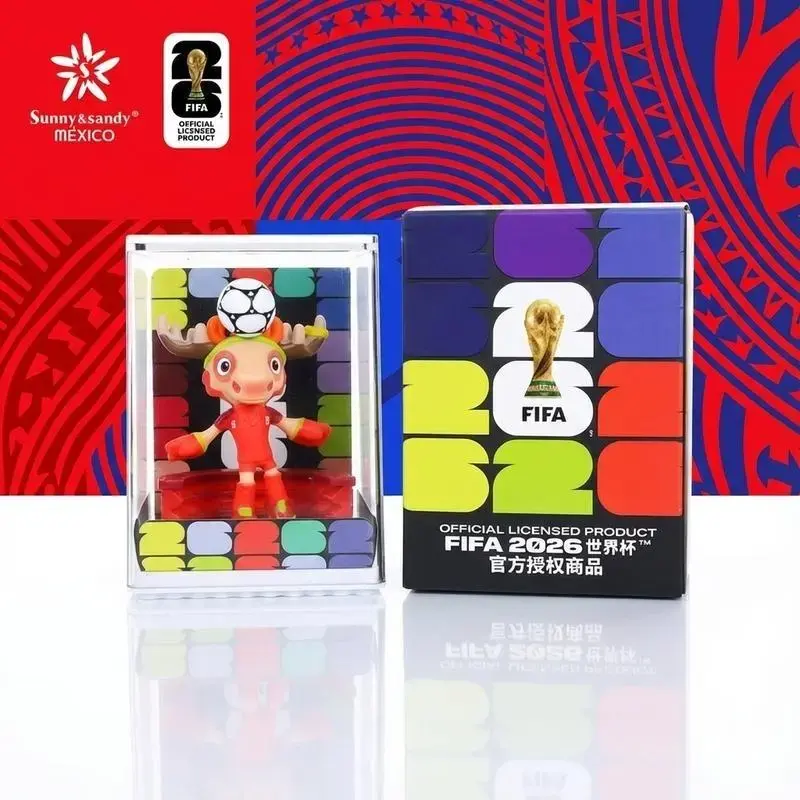 Official FIFA World Cup 2026 Mascot Figures Set - USA Canada