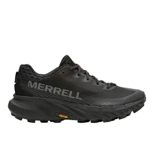 Merrell Womens Agility Peak 5 Trail Running Sneakers Shoes - Black