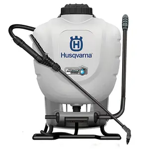 Husqvarna 4-Gallon Plastic Backpack with Adjustable Spray Pattern