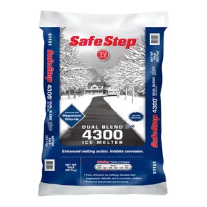 212 MAIN 4300 Blue Ice Melt, 50 lbs, Corrosion Inhibitor, Compass Minerals 7239999