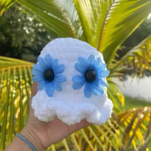 Groovy Crochet Ghost Plushie