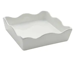 Ceramic Cocktail Napkin Tray