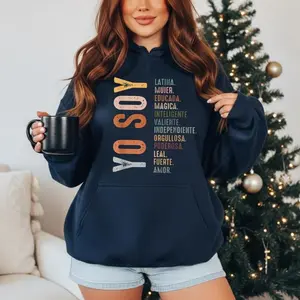 Yo Soy Shirt, Mujer Latina Sweatshirt, Educada Magica Hoodie, Hispanic Heritage Month Shirt, Gift For Latina, Spanish Shirt, Mexican Tshirt