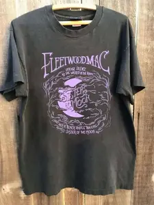 Fleetwood Mac Shirt, Stevie Nicks Sisters Moon Retro Rock Band Tshirt