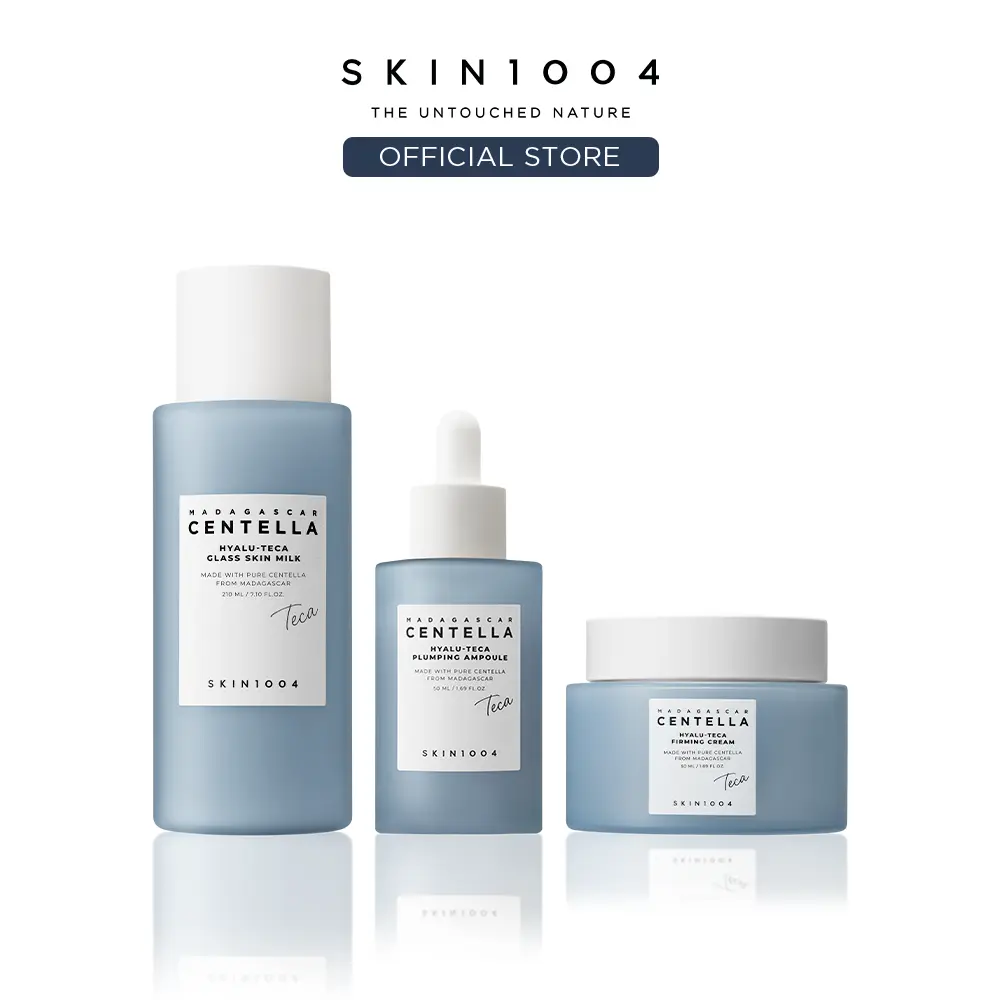 [SKIN1004 Official Shop] Hyalu-Teca Glow Essentials Set | Moisture plumping, glow and firming routine