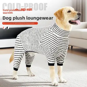 2025 New Cold Protection & Warmth Long-Haired Dog Homewear for Winter Tangle-Free Silky-Smooth Lining Breathable Fabric